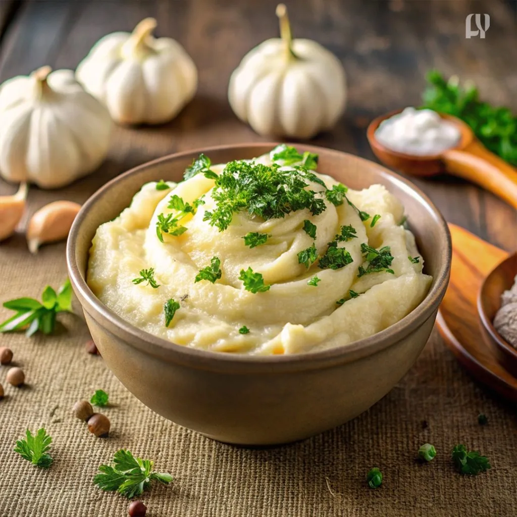 Vegetable Side Dishes - Creamy Mashed Cauliflower