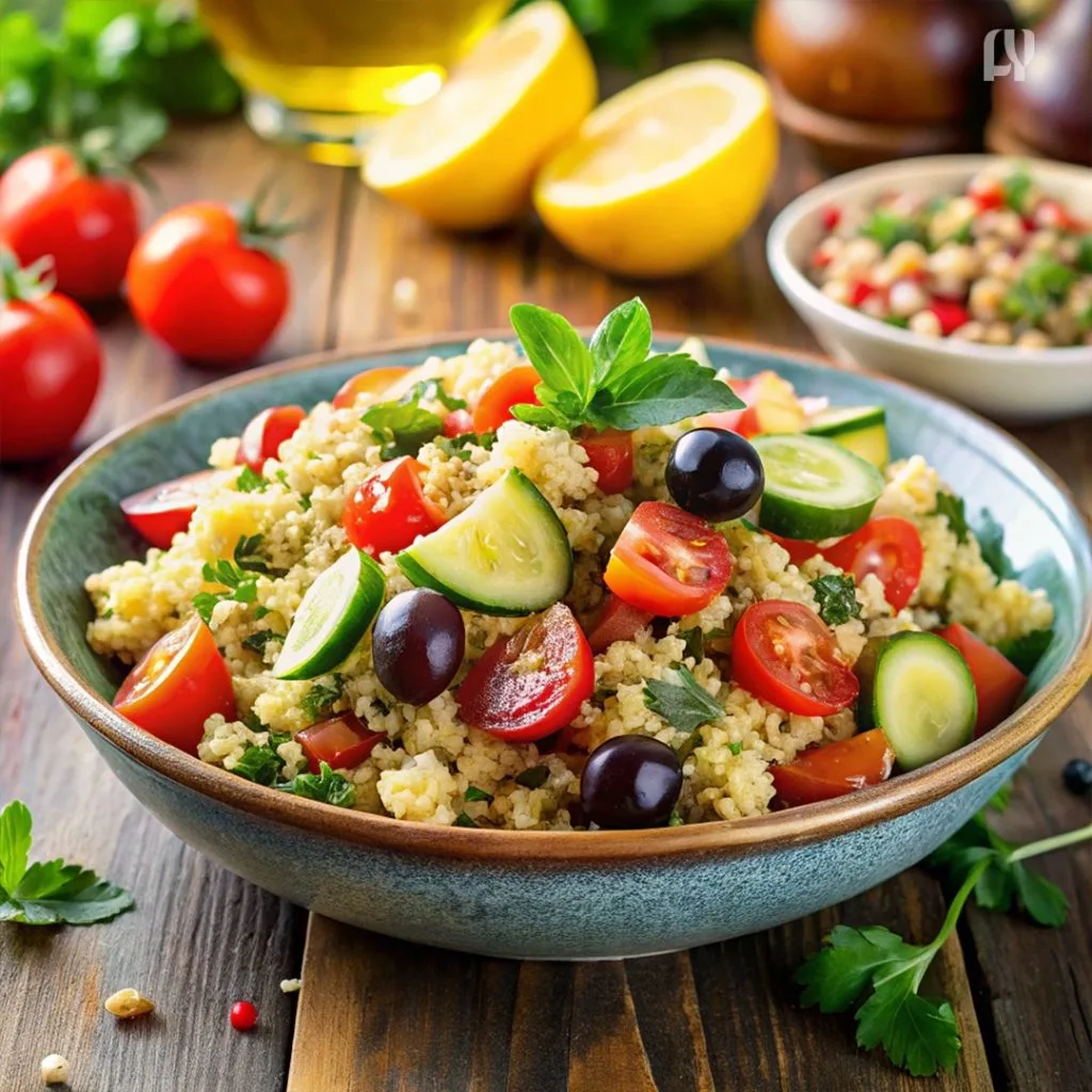 Mediterranean Quinoa Salad - Vegetable Side Dishes